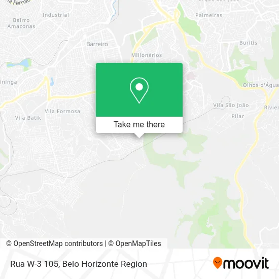 Rua W-3 105 map