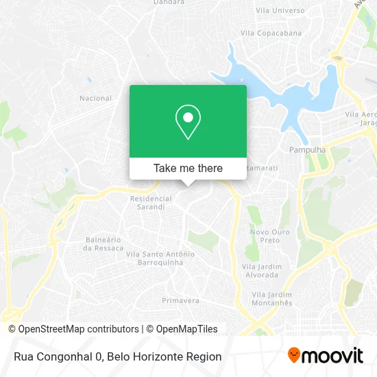 Rua Congonhal 0 map