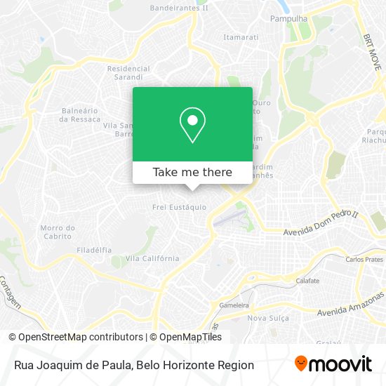 Rua Joaquim de Paula map