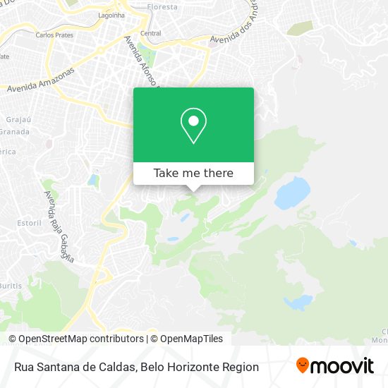 Rua Santana de Caldas map