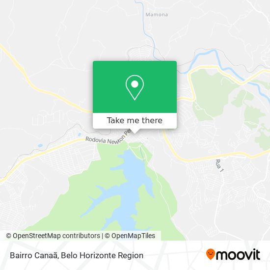 Bairro Canaã map