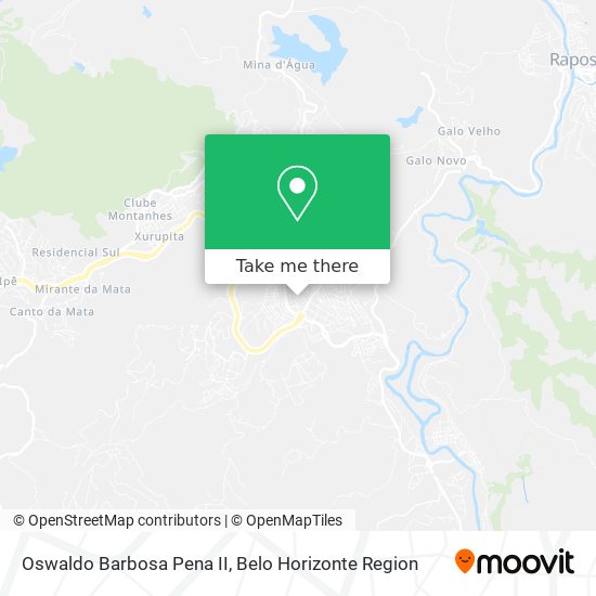 Oswaldo Barbosa Pena II map