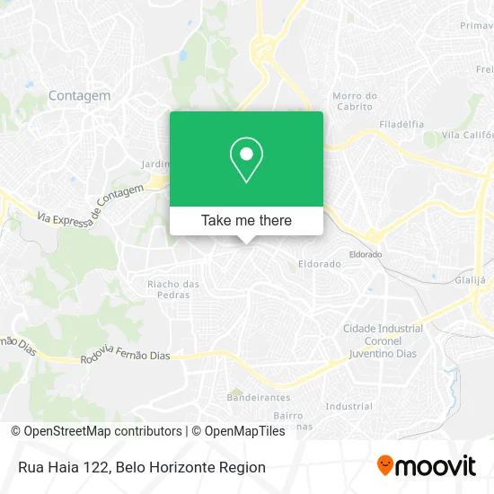 Rua Haia 122 map