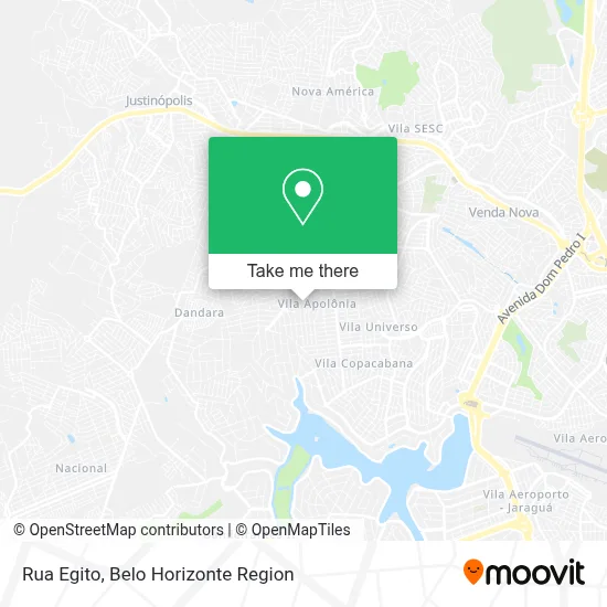 Rua Egito map