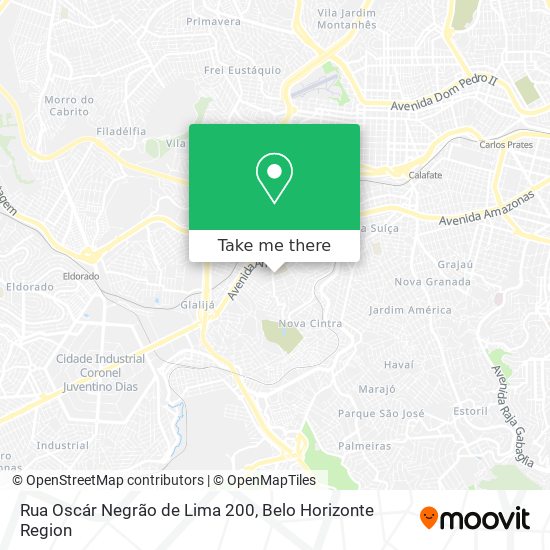 Rua Oscár Negrão de Lima 200 map