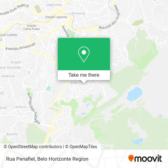Rua Penafiel map
