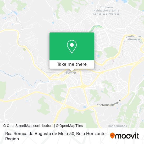 Rua Romualda Augusta de Melo 50 map