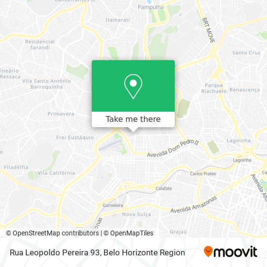 Mapa Rua Leopoldo Pereira 93