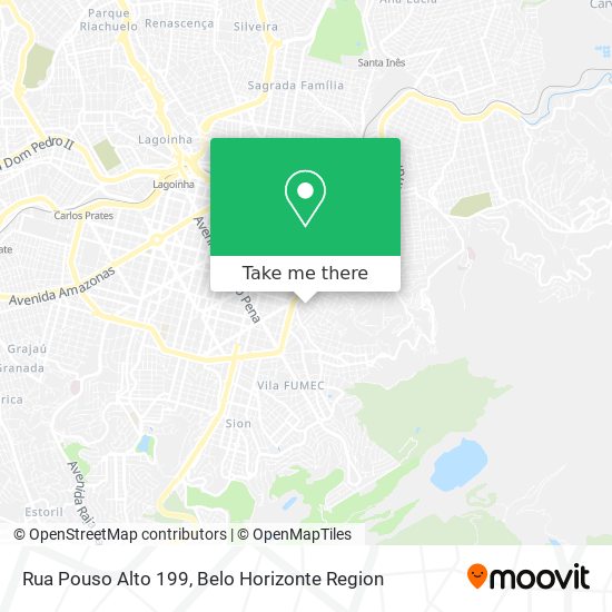 Rua Pouso Alto 199 map