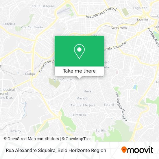 Rua Alexandre Siqueira map
