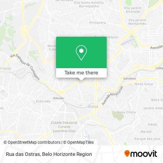 Rua das Ostras map