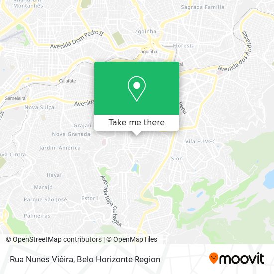 Rua Nunes Viêira map