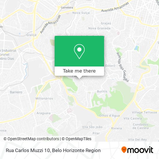 Rua Carlos Muzzi 10 map
