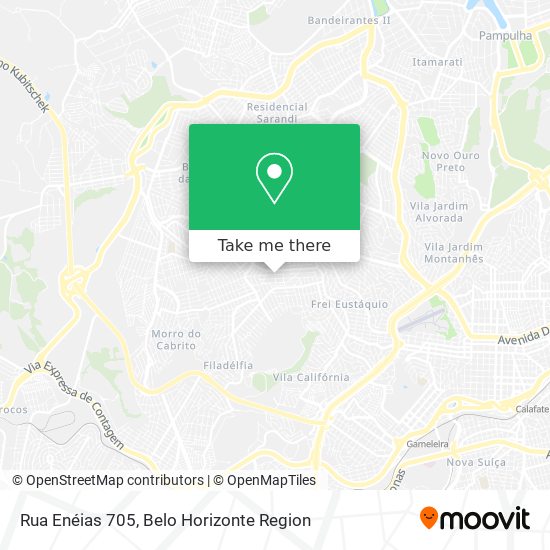 Rua Enéias 705 map