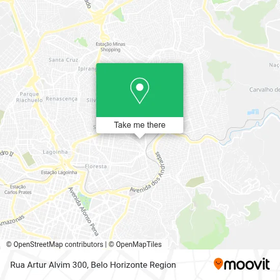 Rua Artur Alvim 300 map