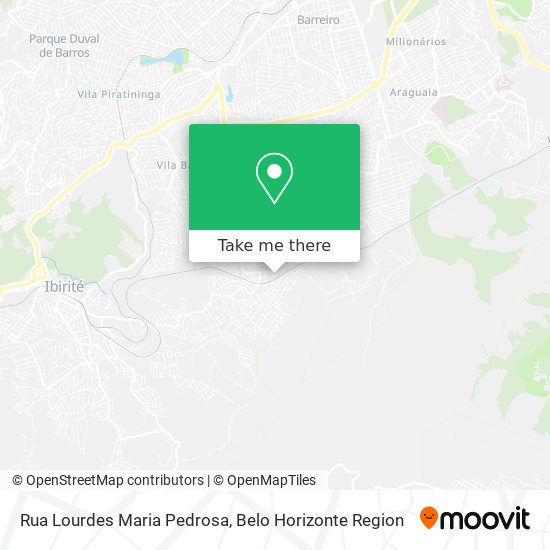 Rua Lourdes Maria Pedrosa map