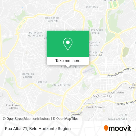 Rua Alba 71 map