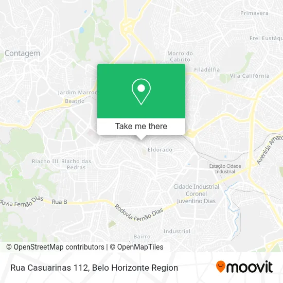 Rua Casuarinas 112 map