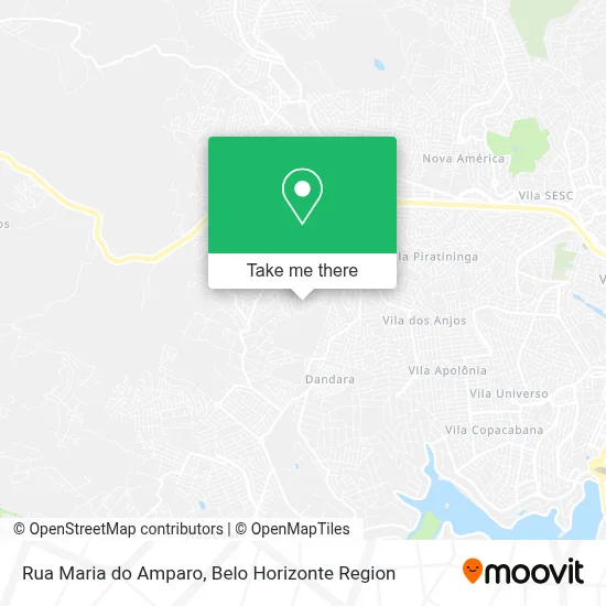 Rua Maria do Amparo map