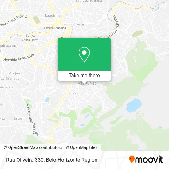 Rua Oliveira 330 map