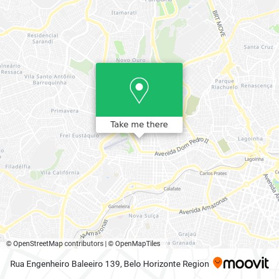 Mapa Rua Engenheiro Baleeiro 139