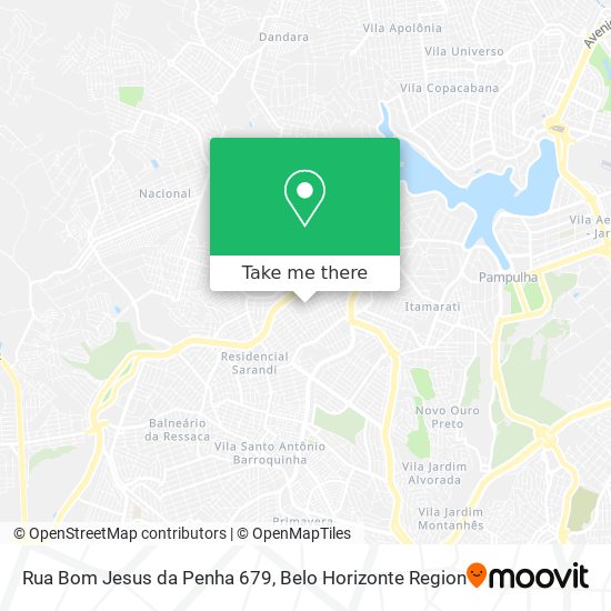 Rua Bom Jesus da Penha 679 map