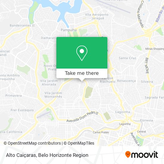 Alto Caiçaras map