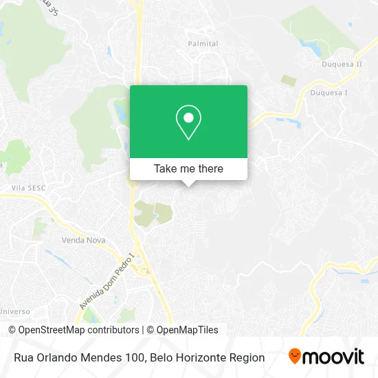 Rua Orlando Mendes 100 map