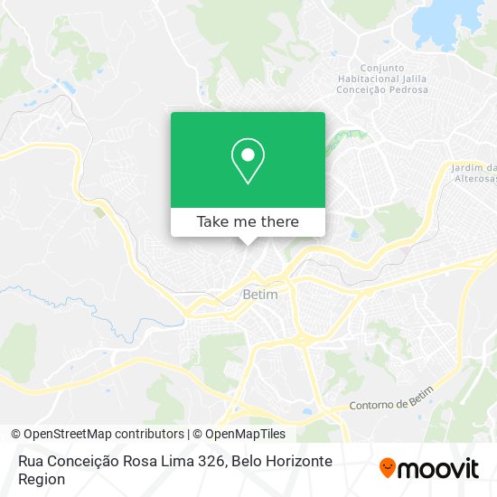 Rua Conceição Rosa Lima 326 map