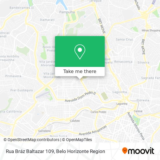 Rua Bráz Baltazar 109 map