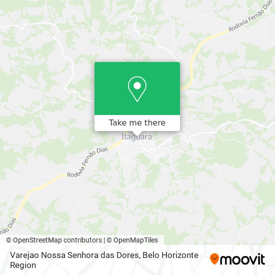 Varejao Nossa Senhora das Dores map