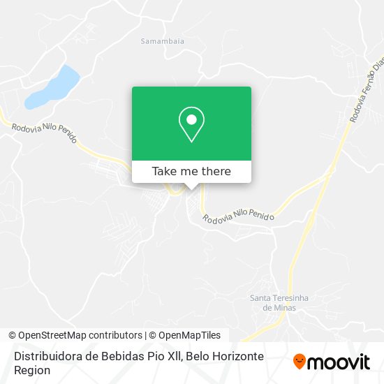 Distribuidora de Bebidas Pio Xll map