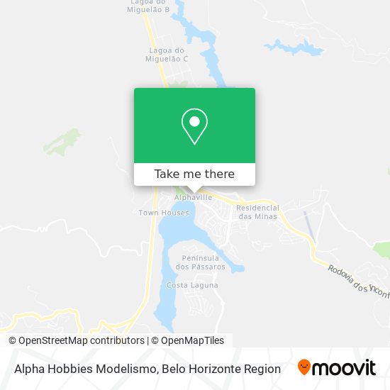 Alpha Hobbies Modelismo map