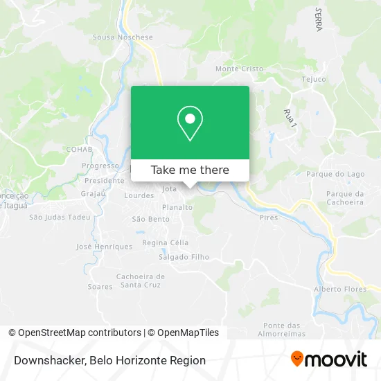 Mapa Downshacker
