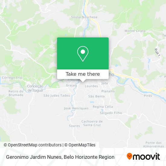 Geronimo Jardim Nunes map