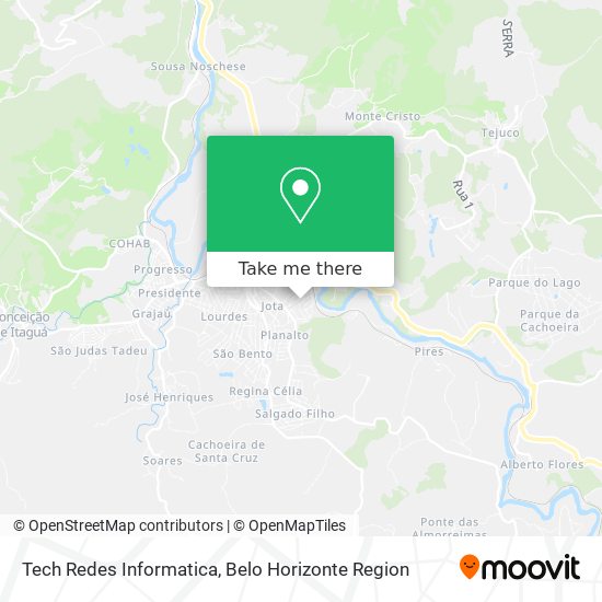 Tech Redes Informatica map