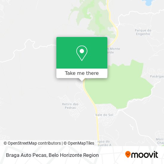 Braga Auto Pecas map