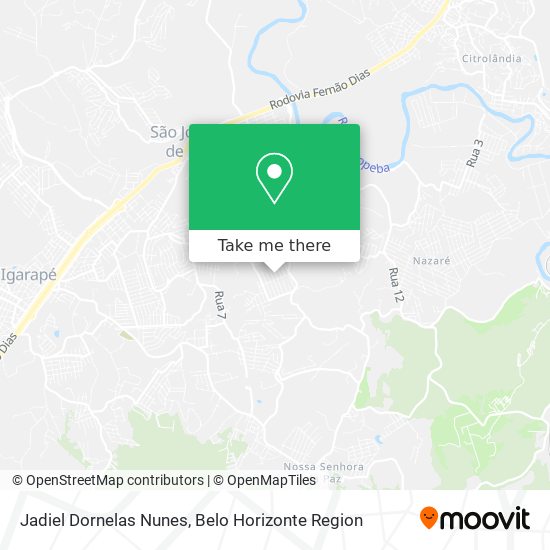 Jadiel Dornelas Nunes map