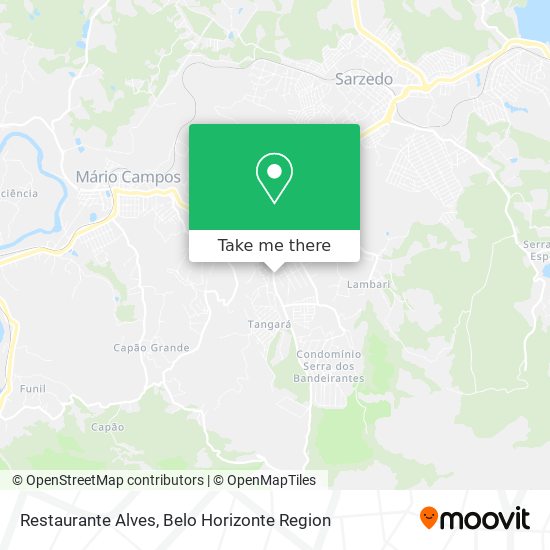 Restaurante Alves map