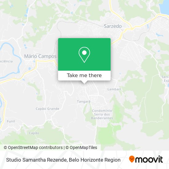 Studio Samantha Rezende map