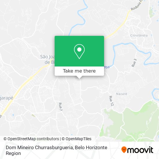 Dom Mineiro Churrasburgueria map