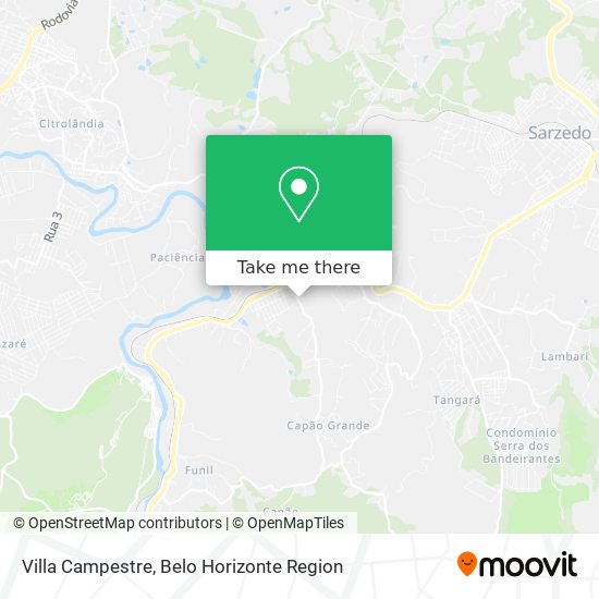Villa Campestre map
