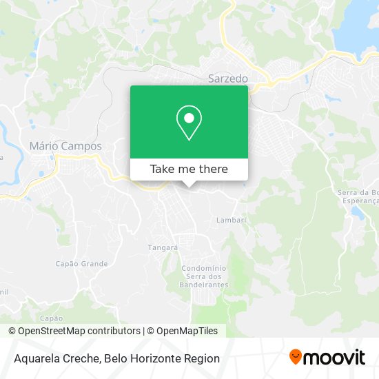 Aquarela Creche map