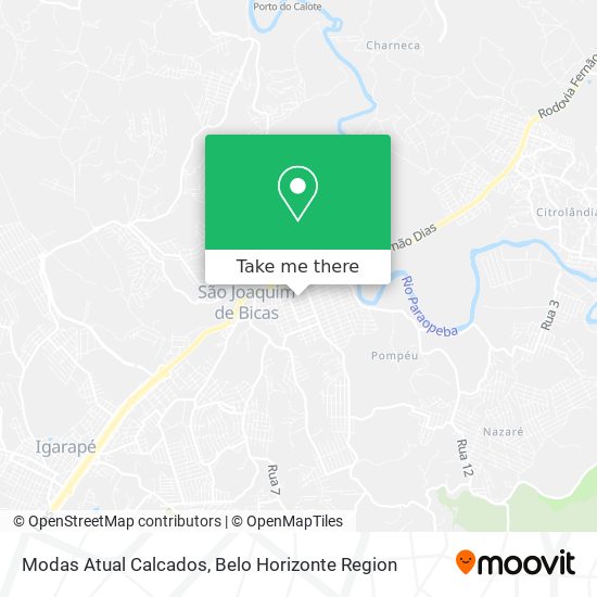 Modas Atual Calcados map