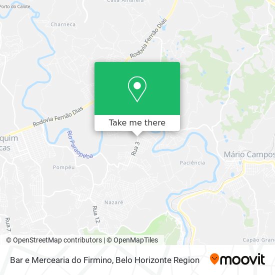 Bar e Mercearia do Firmino map