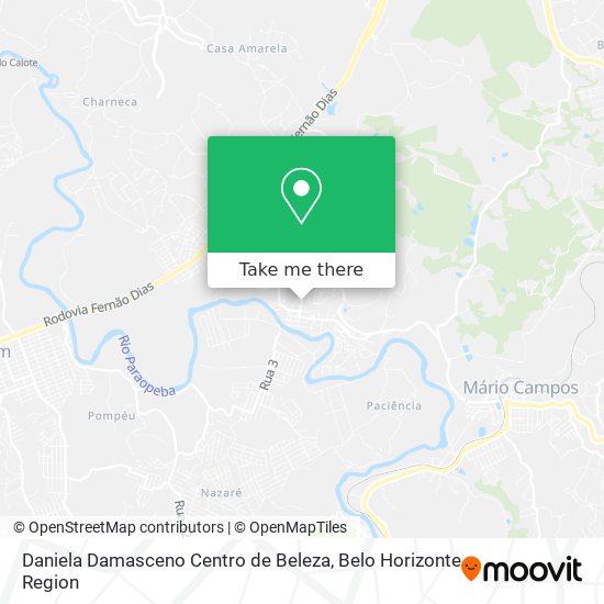 Daniela Damasceno Centro de Beleza map