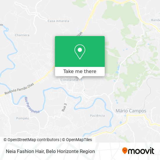 Neia Fashion Hair map