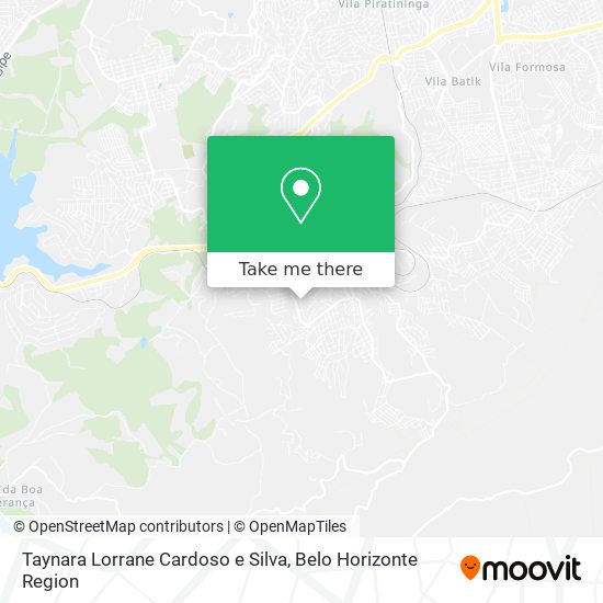 Taynara Lorrane Cardoso e Silva map