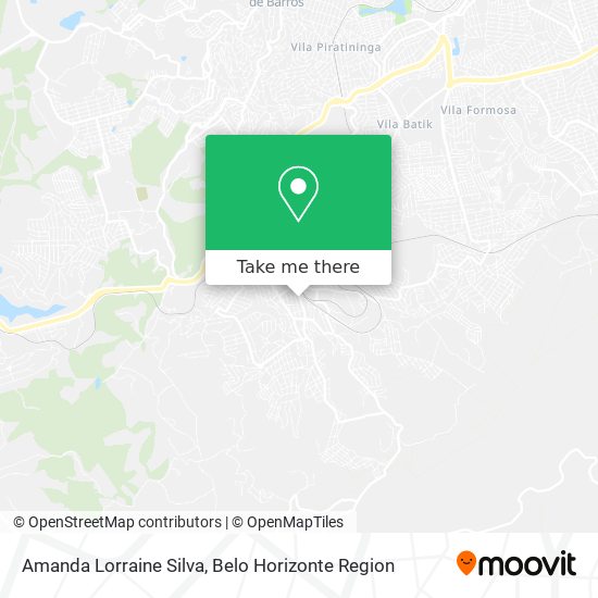 Amanda Lorraine Silva map