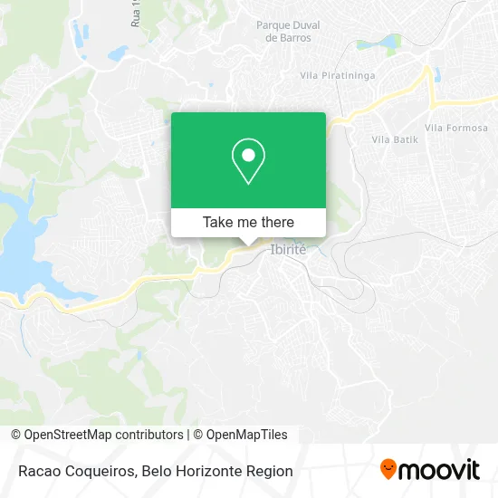 Racao Coqueiros map